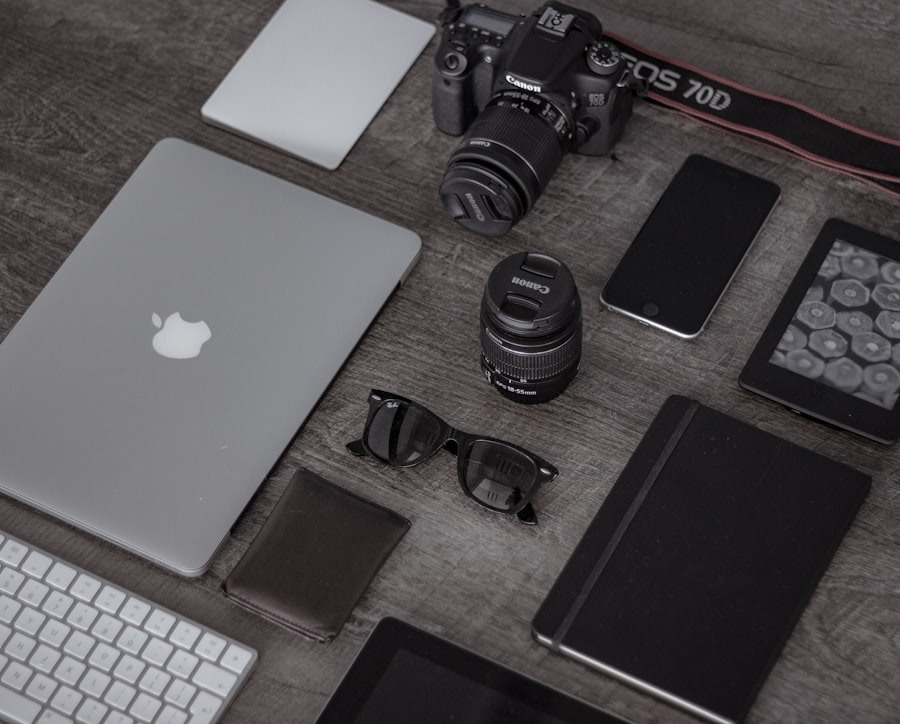 Desk setups for deep focus